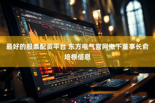 最好的股票配资平台 东方电气官网撤下董事长俞培根信息